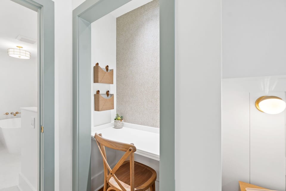 Primary bedroom desk 