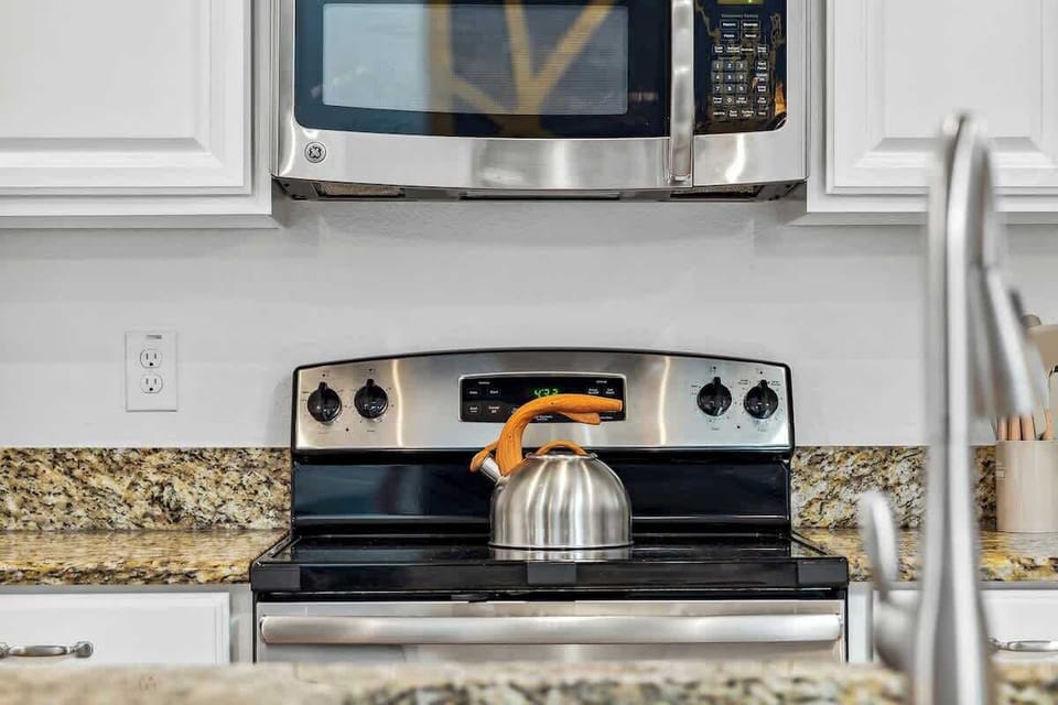Cook, dine, and connect in our fully stocked kitchen, the heart of family gatherings
