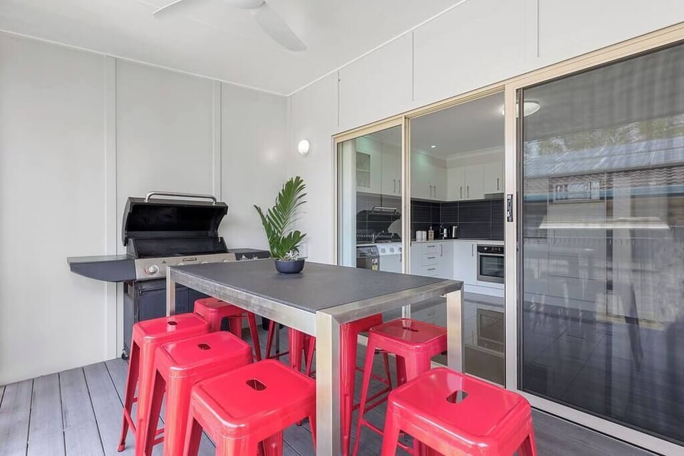 Balcony with BBQ
