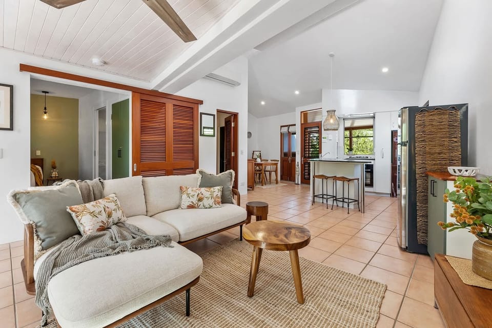 Open plan living space