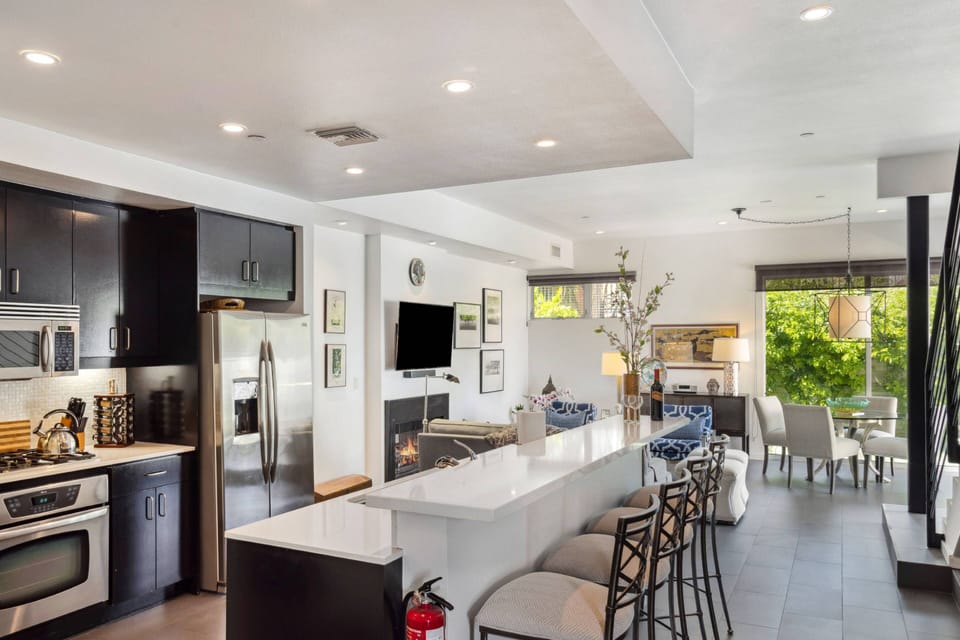 Kitchen Island View