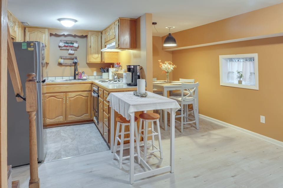 Kitchen | 2-Story Home | Free WiFi