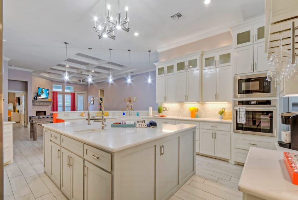 Your gourmet kitchen.