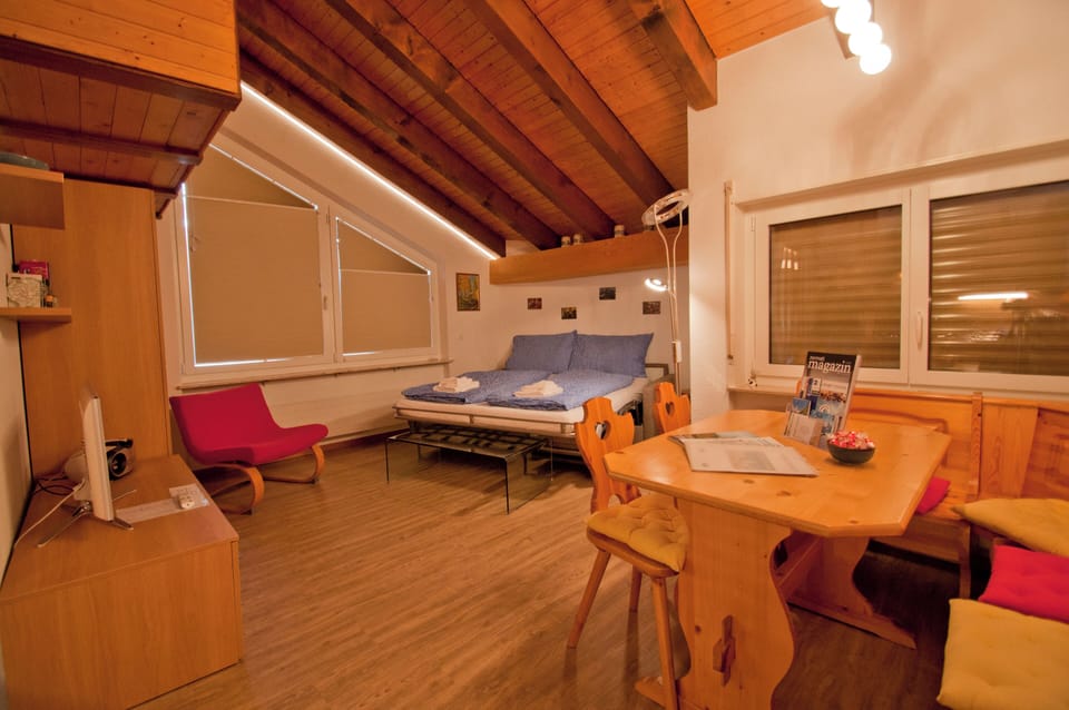 Traditional Apartment | Living area | Flat-screen TV