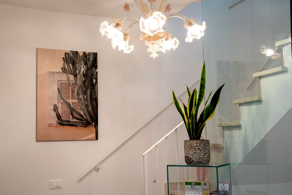 Interior entrance