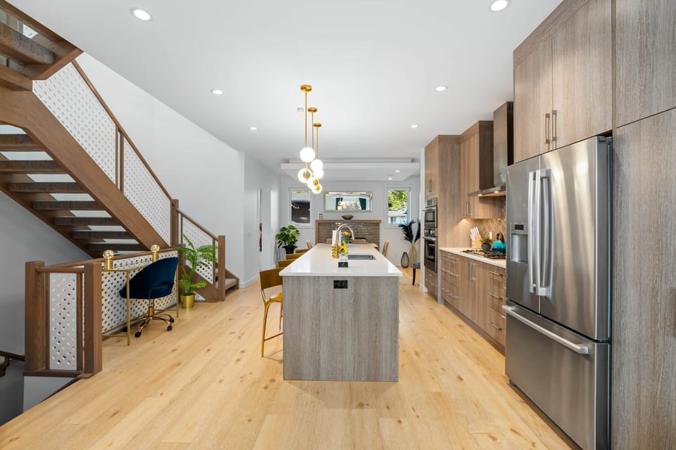 Full Chef's Kitchen with High-End Fixtures