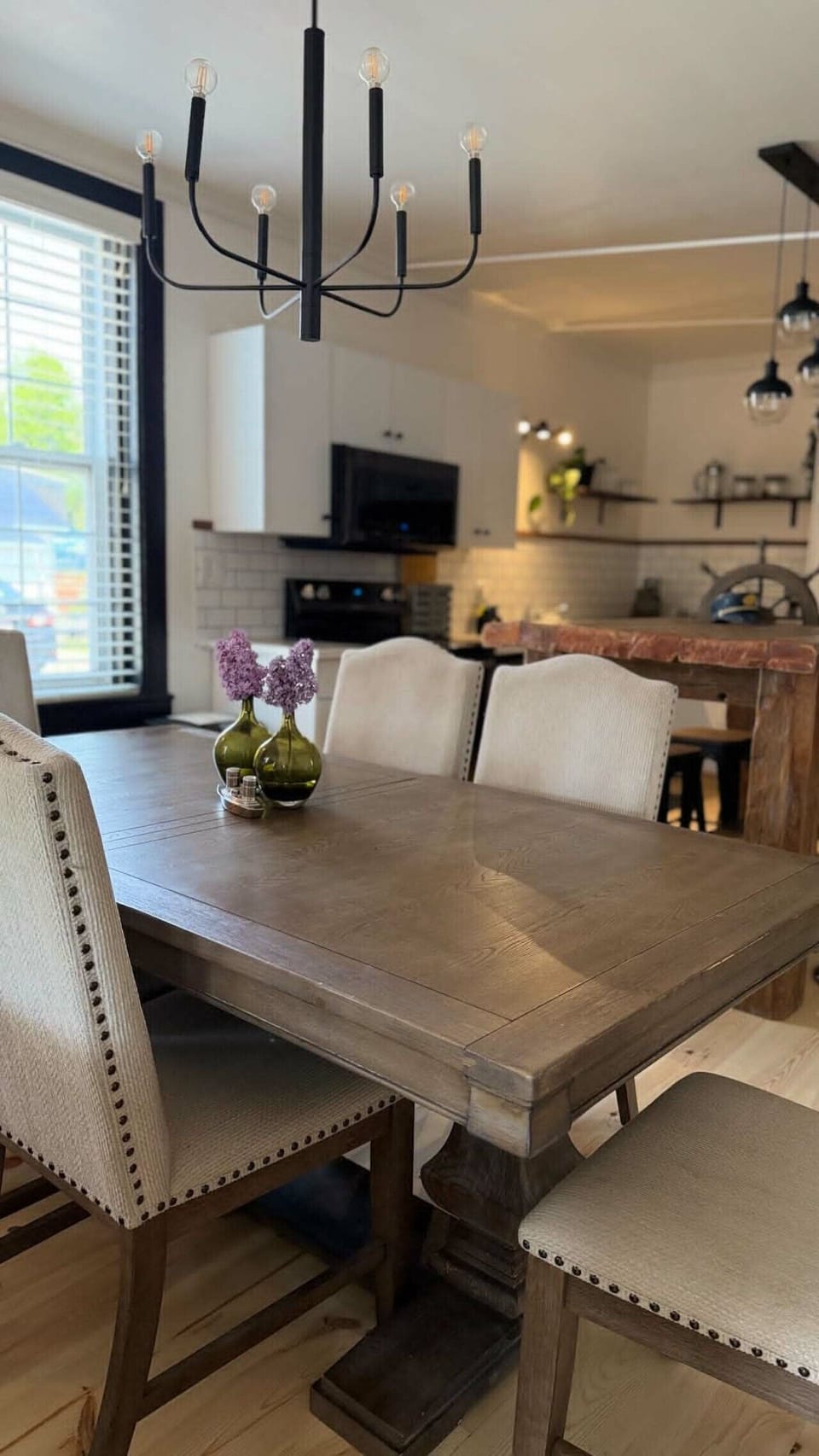 Dining table.