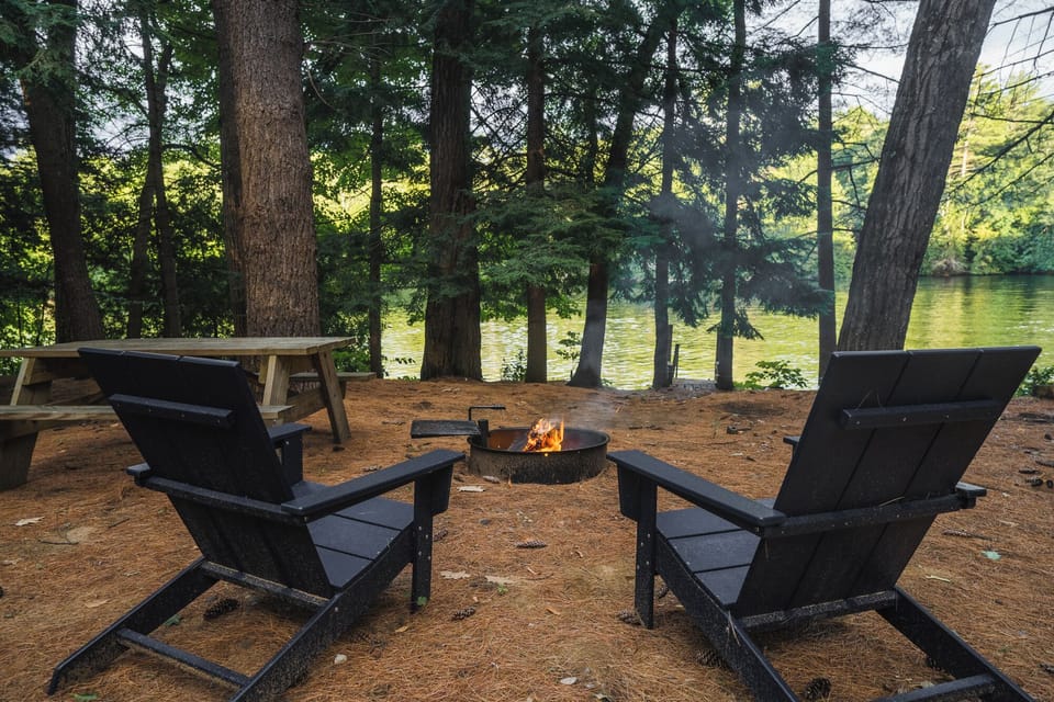 Slow down and enjoy the river views just outside of Saratoga Springs