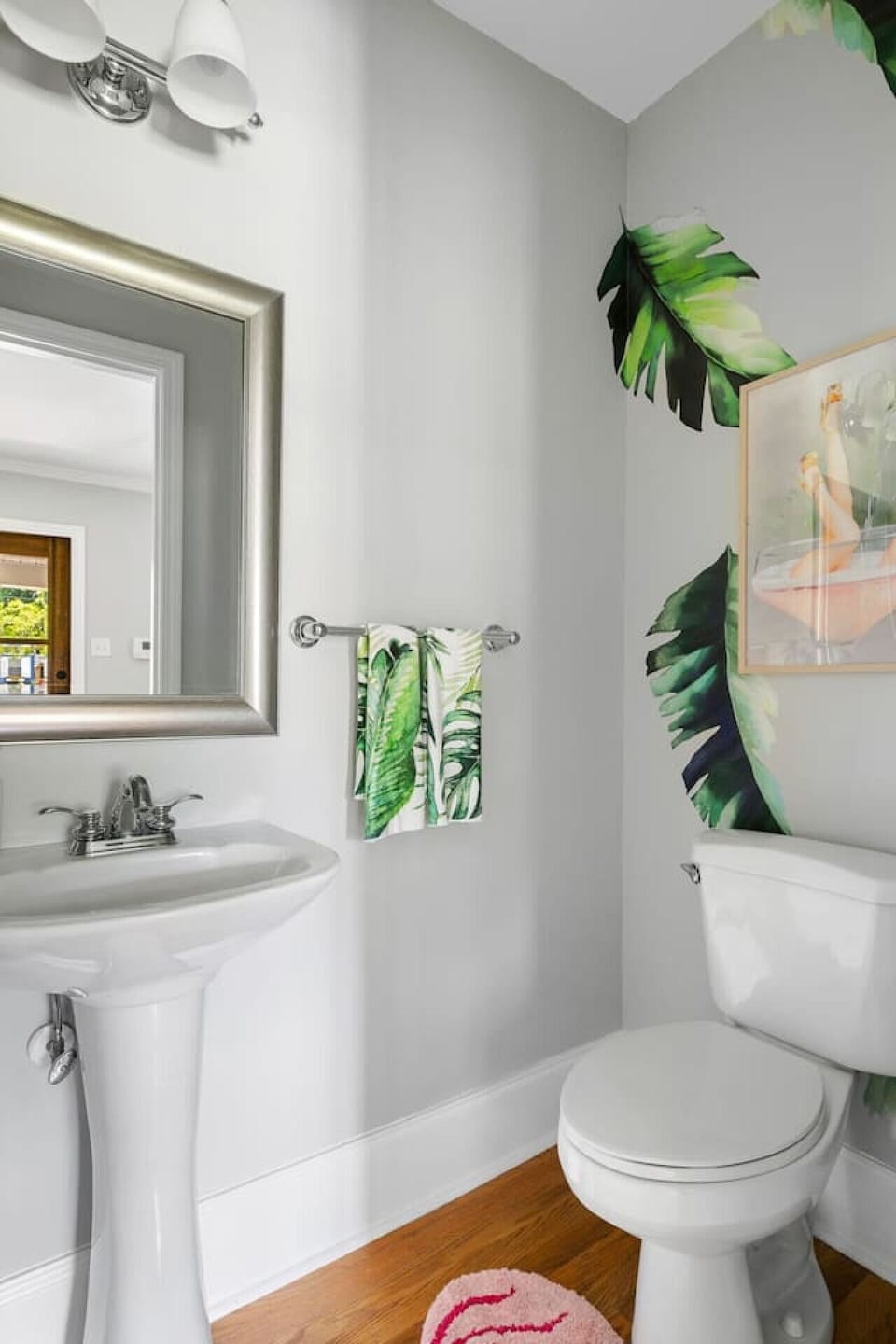 Half Bath in Living Room