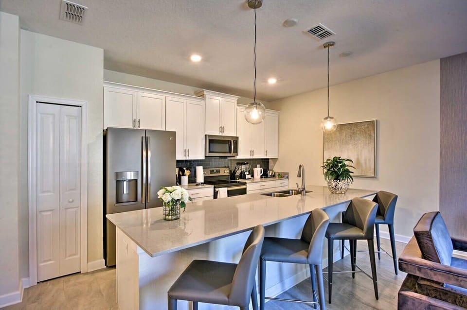 Enjoy the upscale atmosphere of the space with the professionally designed interior.