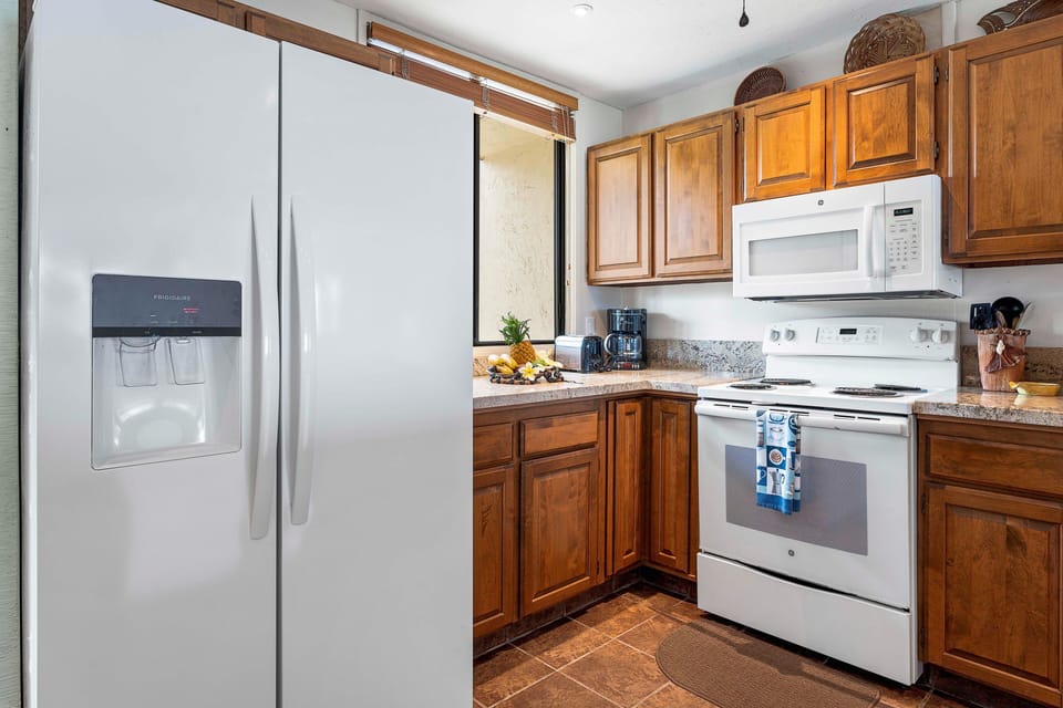 Well-equipped kitchen