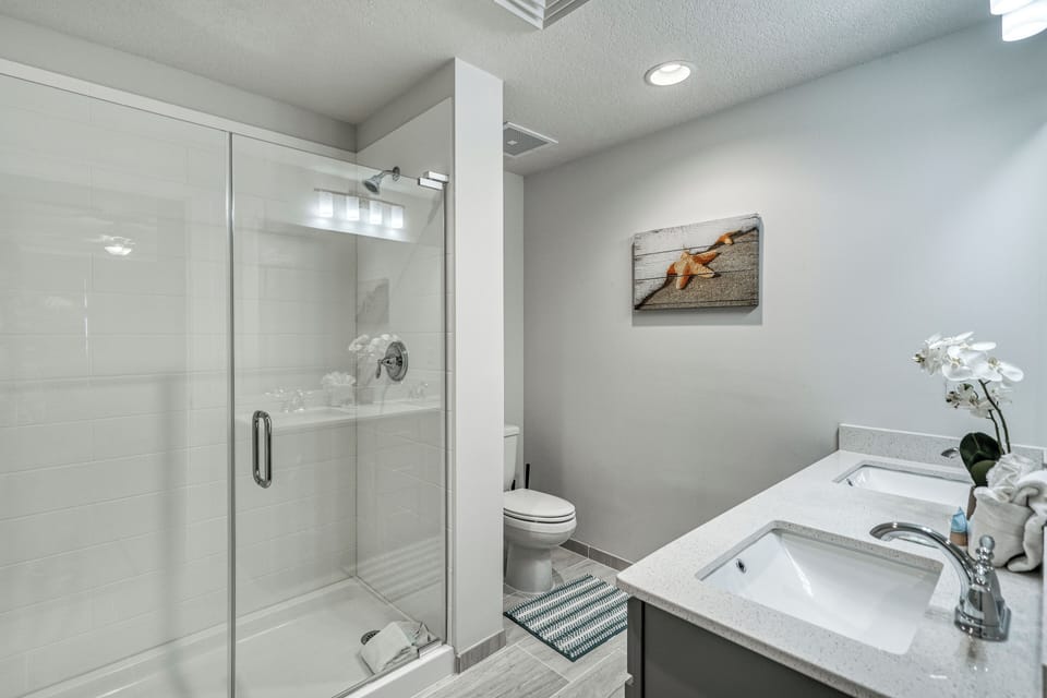 Master bathroom
