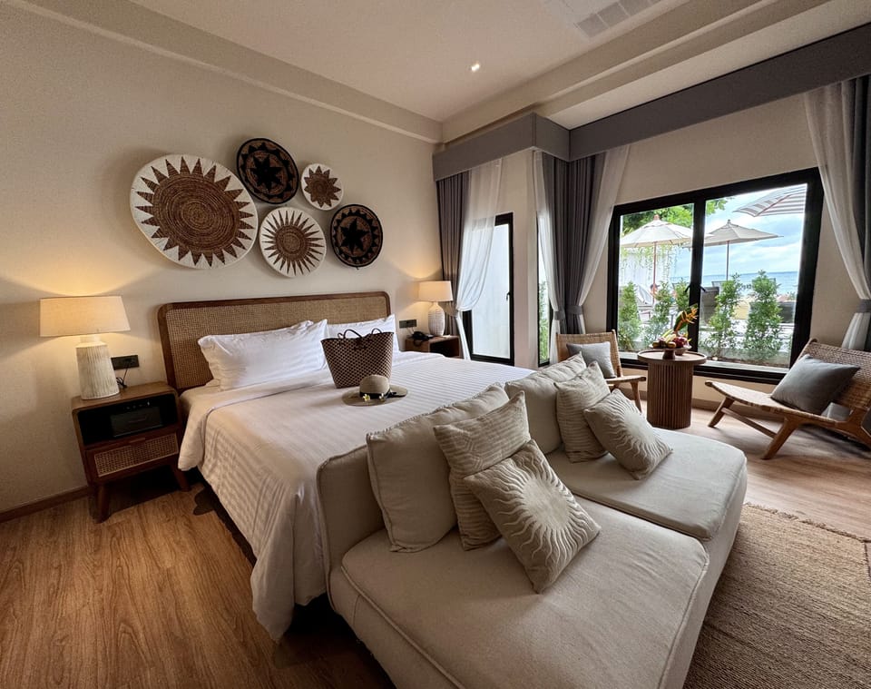 Beach Front Villa ( 1 Way Airport Transfer) | Minibar, in-room safe, blackout drapes, WiFi (free)