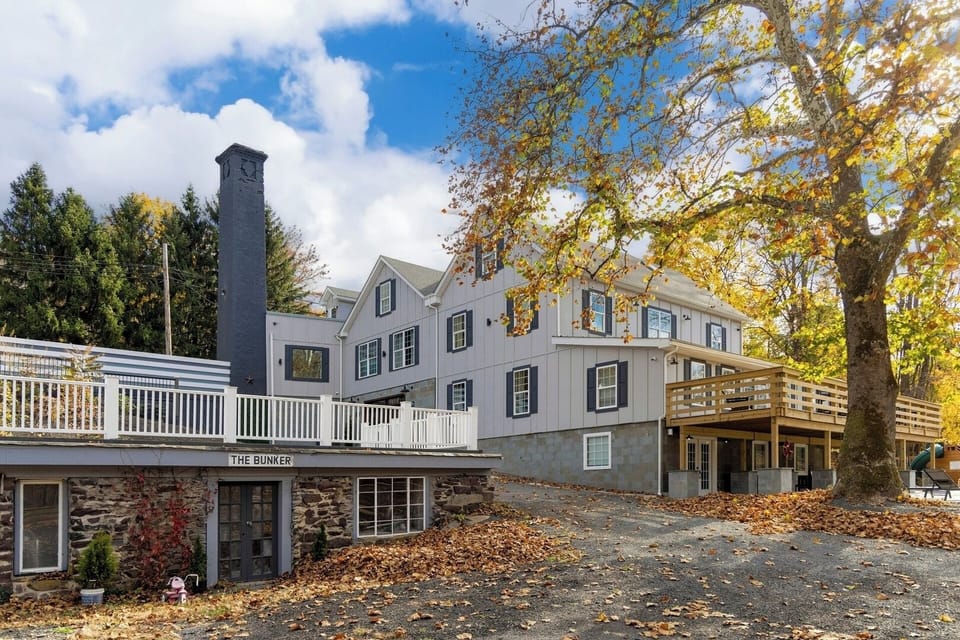 We turned this historic mill into a unique home for your gatherings all year around. 