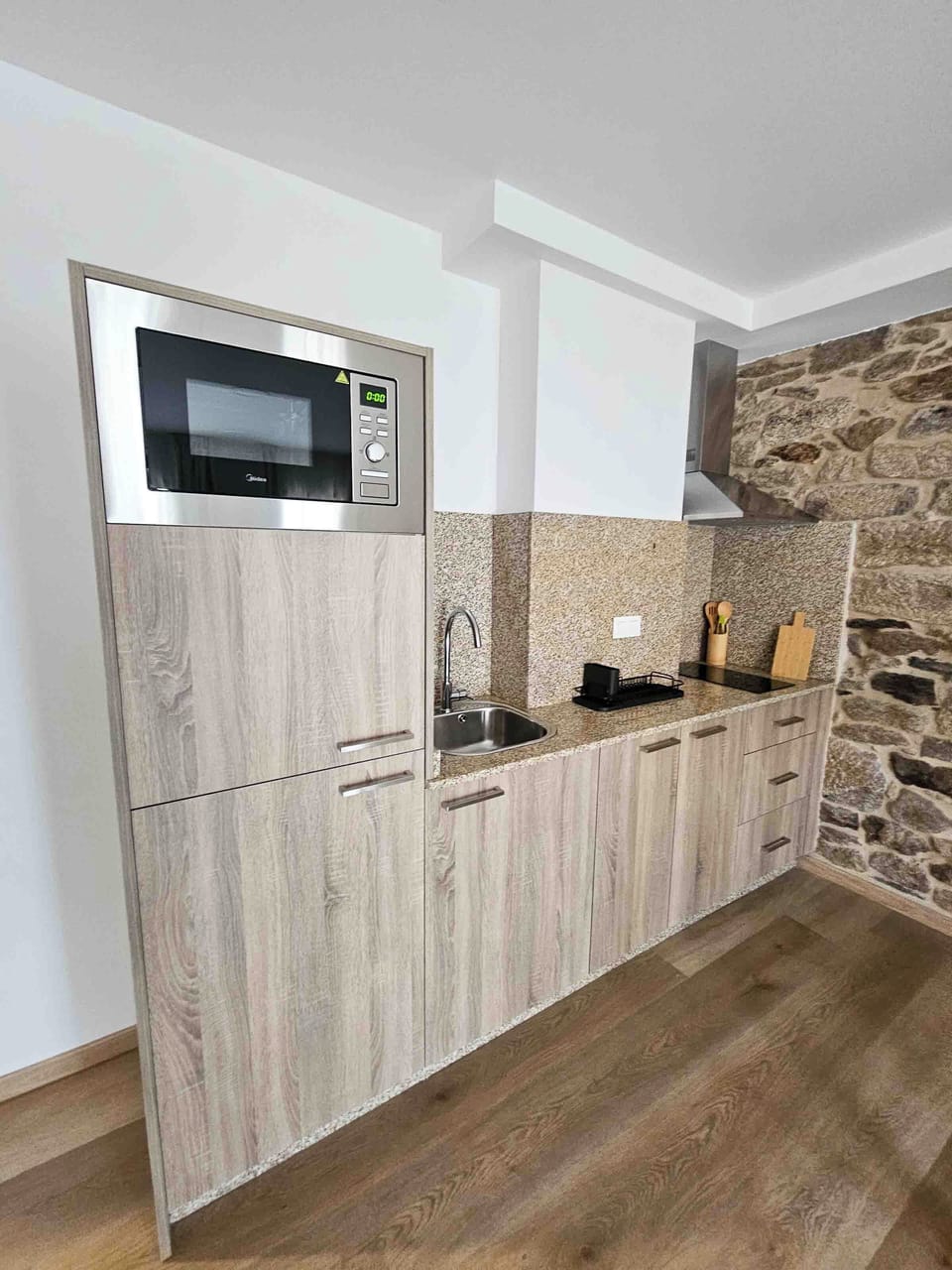 Apartment, 1 Bedroom | Private kitchen | Mini-fridge, microwave, stovetop, toaster