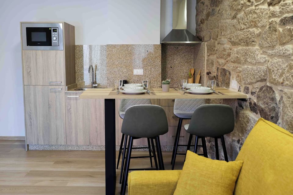 Apartment, 1 Bedroom | Private kitchen | Mini-fridge, microwave, stovetop, toaster
