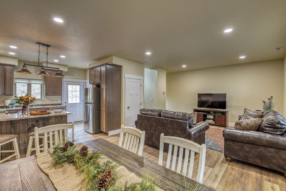 We hope you enjoy the open concept of your Black Hills Condominium.