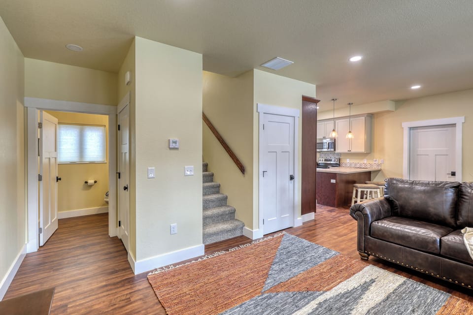 Half bath off the Living Room