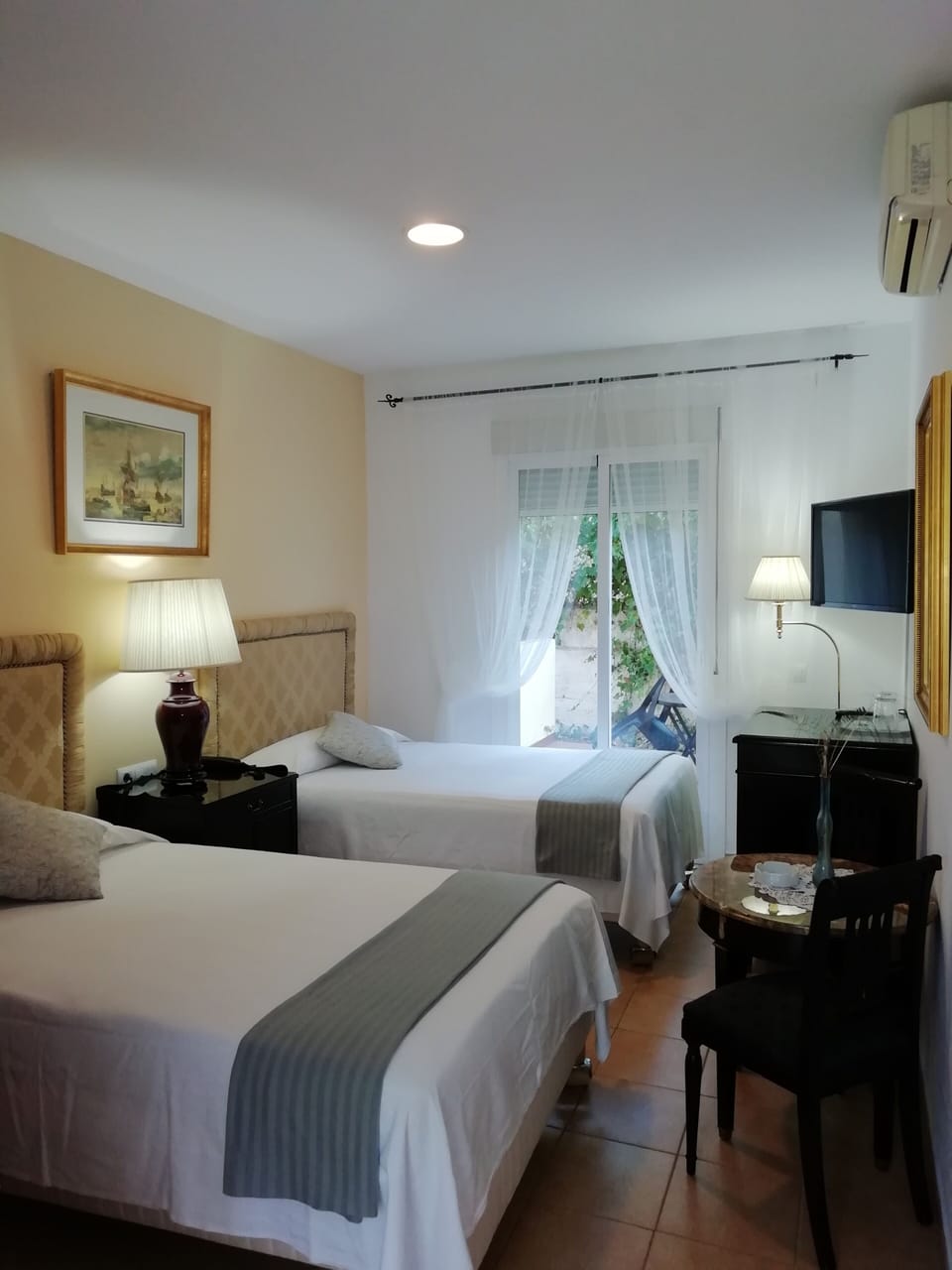 Down comforters, minibar, rollaway beds, free WiFi