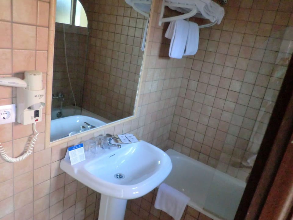 Free toiletries, hair dryer, towels, soap