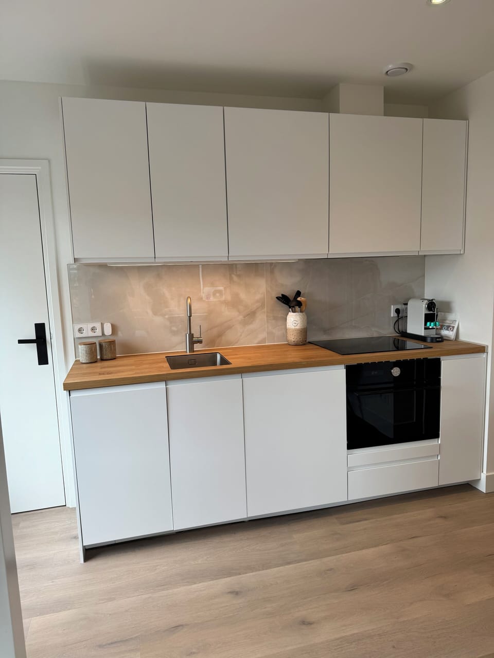 Duplex (Apartment) | Private kitchen | Coffee/tea maker, fridge, electric kettle, toaster