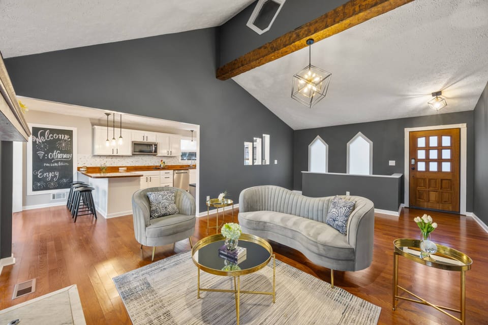Just need a little quiet time, you will enjoy the lovely living room!