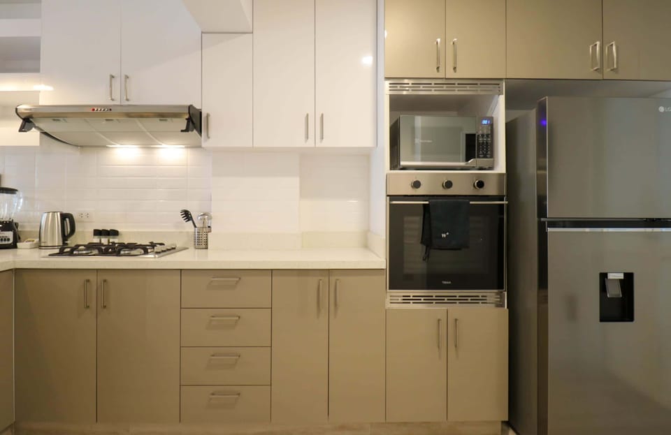 Equipped kitchen