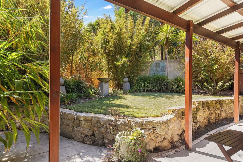 Discover the lush garden
