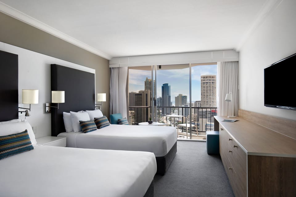 In-room safe, desk, blackout drapes, iron/ironing board