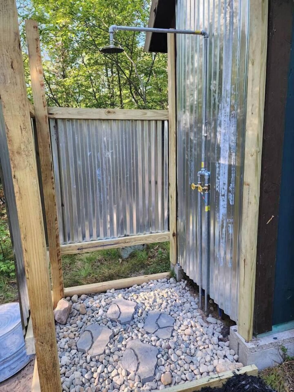 Outdoor shower