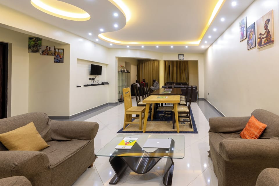 Comfort Villa | Living area | 32-inch Smart TV with satellite channels