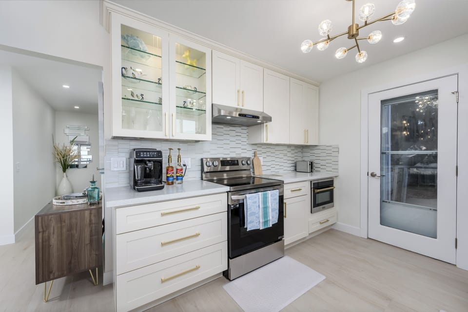 Well-appointed kitchen with boutique decor