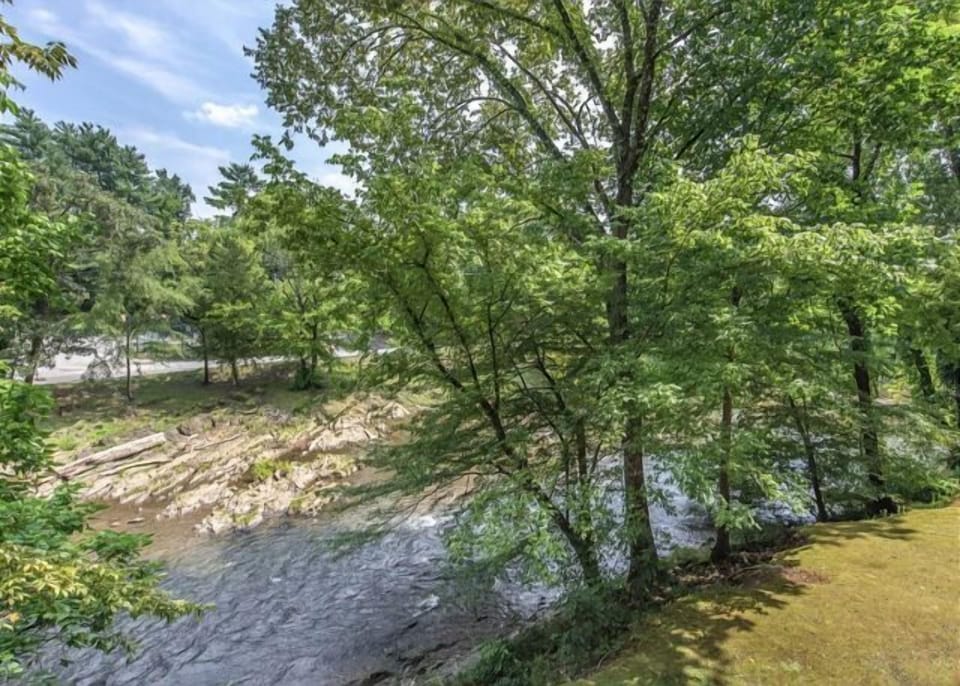 Private Balcony with River View from your Pigeon Forge Condo