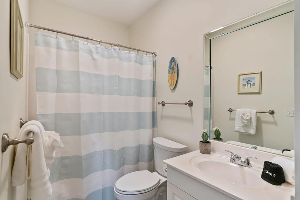 Condo, Multiple Beds (Endless Sea) | Bathroom | Towels, soap, toilet paper