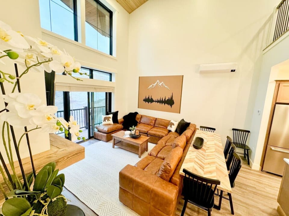 Combine comfort and style with our dining and living spaces