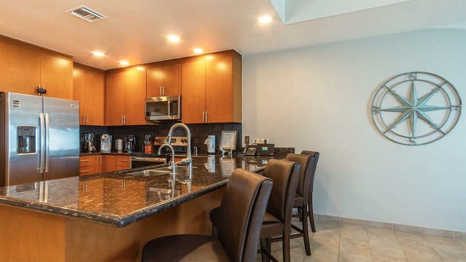 The kitchen counter