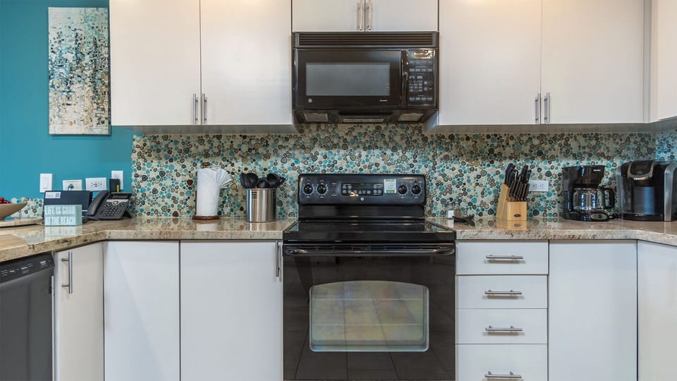 detail of the kitchen