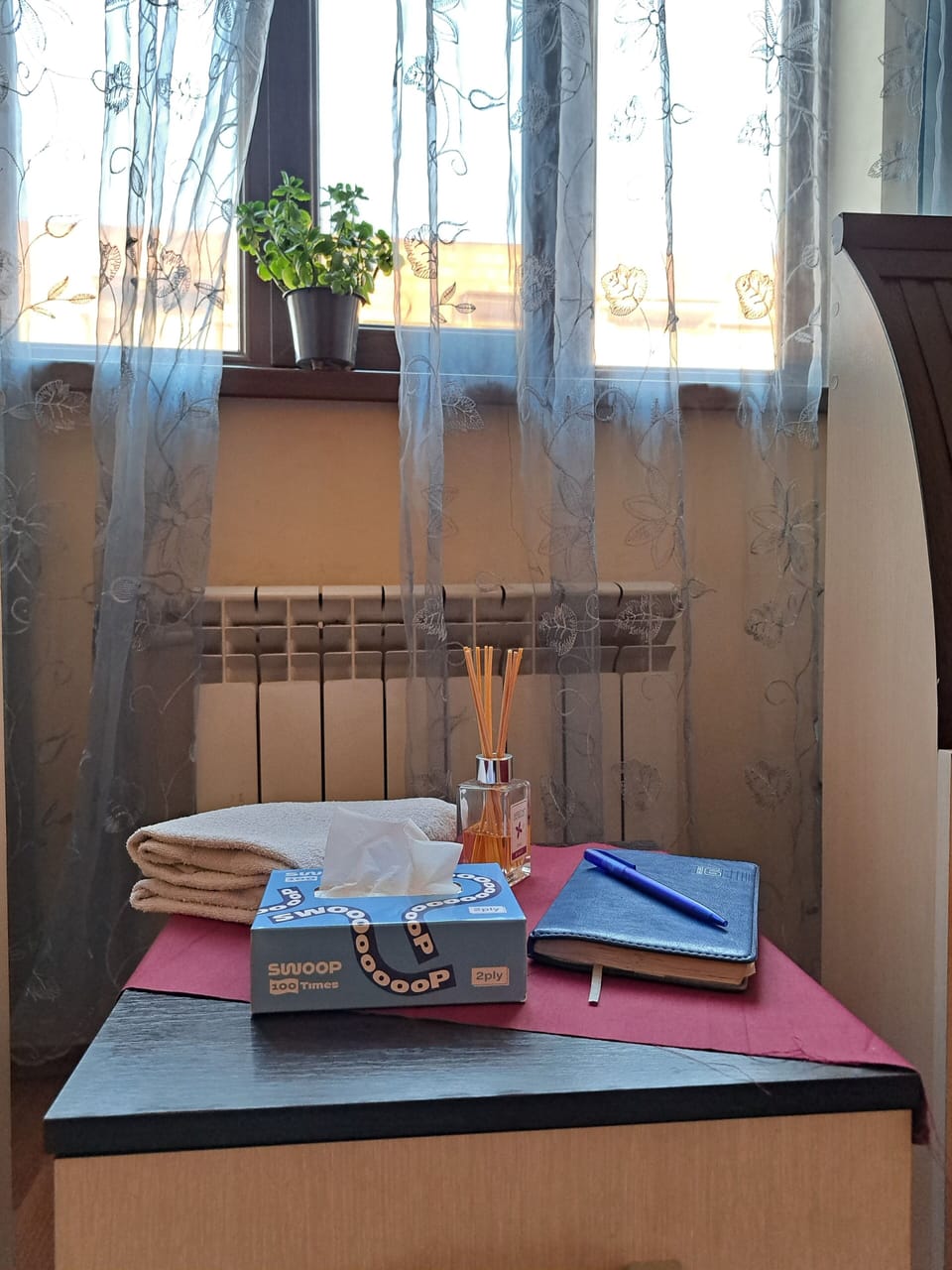 Double room with 2 separate beds shared bathroom | Iron/ironing board, free WiFi, bed sheets