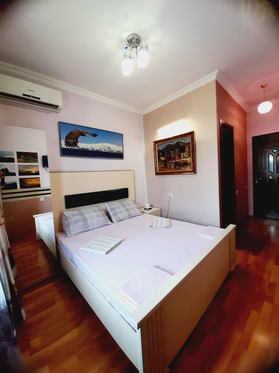 Deluxe Double Room with City View | Iron/ironing board, free WiFi, bed sheets