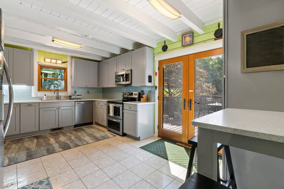 Main floor kitchen