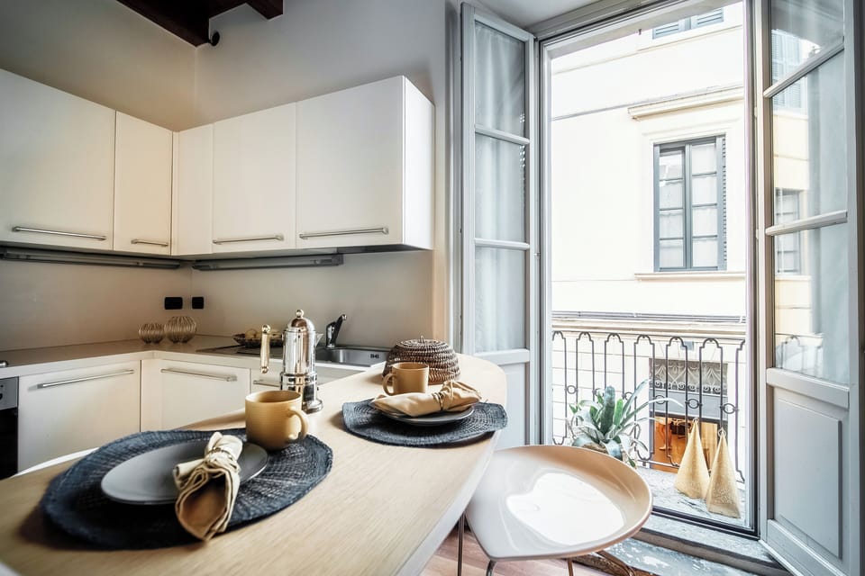Apartment | Private kitchen | Full-size fridge, oven, stovetop, dishwasher