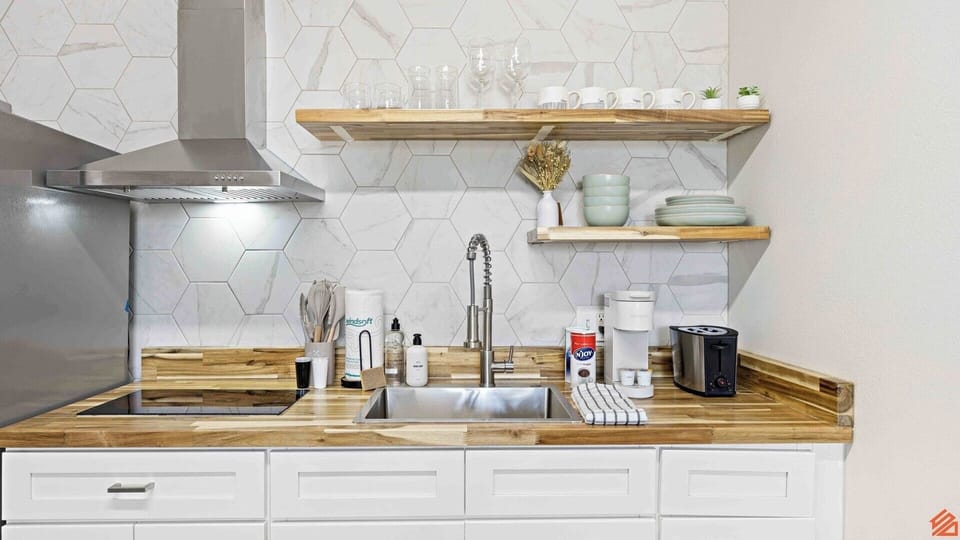 Stainless steel appliances!