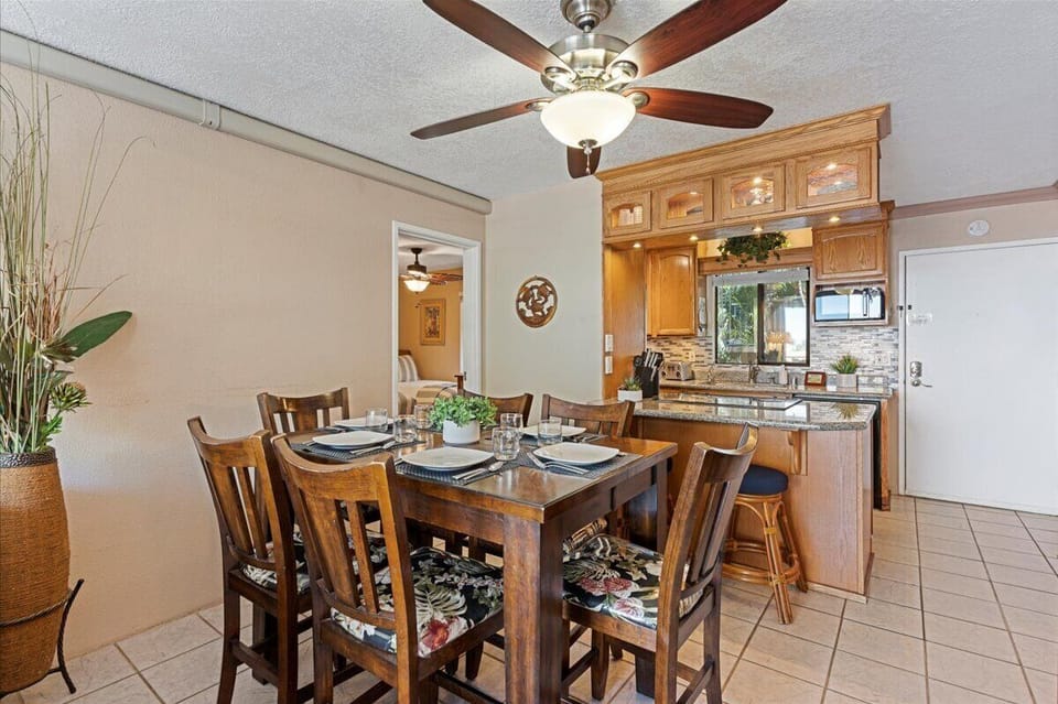 Lots of space for guests to enjoy meals