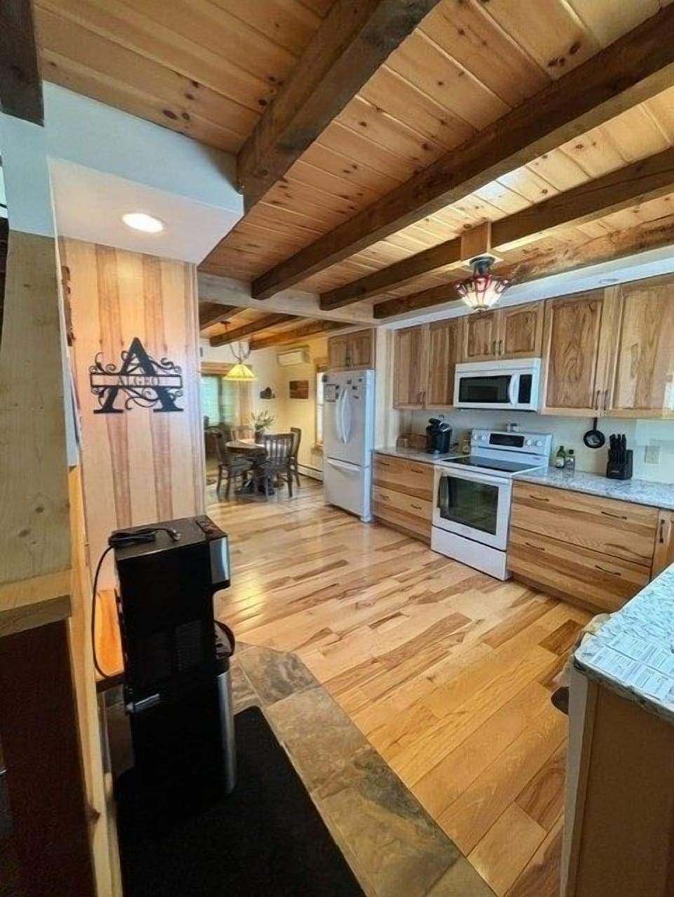 Walk in to a bright and welcoming kitchen