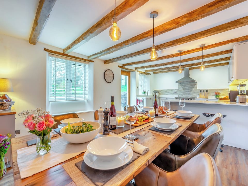 Dining Area | Deviock Farm House, Downderry