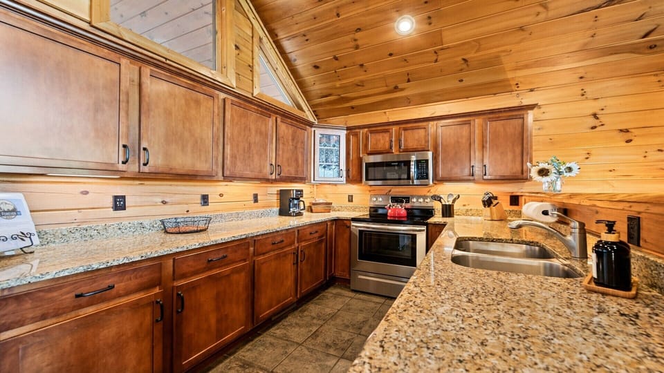 Spacious kitchen