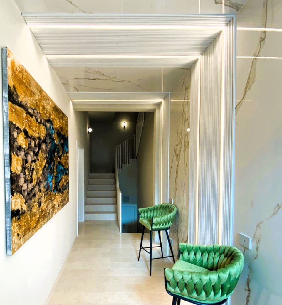 Interior entrance