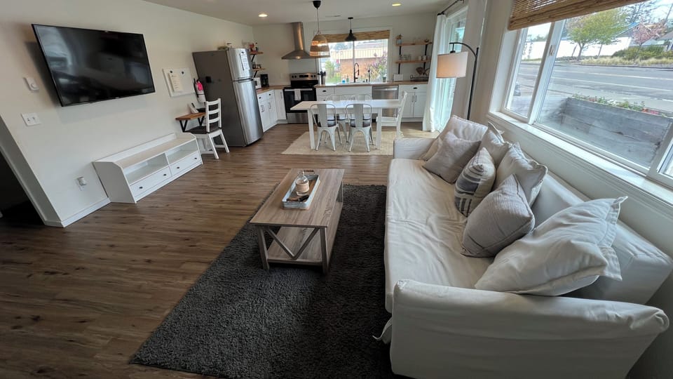 Living area in the Perch