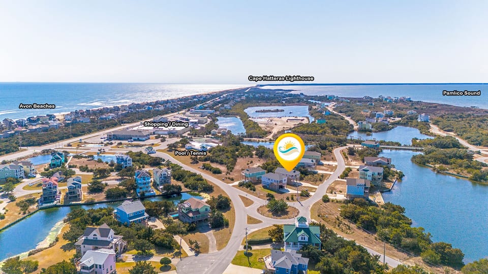 Visit the Cape Hatteras Lighthouse nearby for a little bit of history!