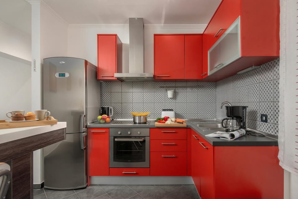 Kitchen and dining area